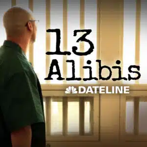13 alibis podcast cover image